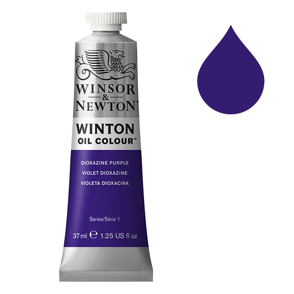 Winsor & Newton Winton peinture à l'huile (37 ml) - 229 violet dioxazine 410263 - 1