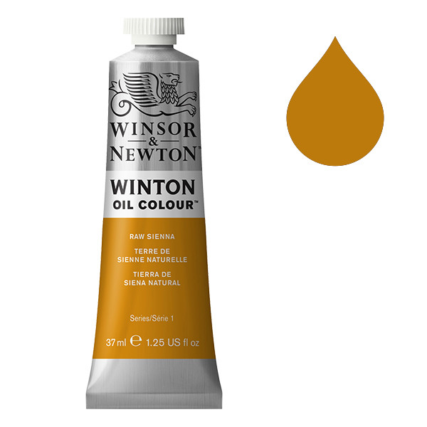 Winsor & Newton Winton peinture à l'huile (37 ml) - 552 terre de Sienne naturelle 410284 - 1