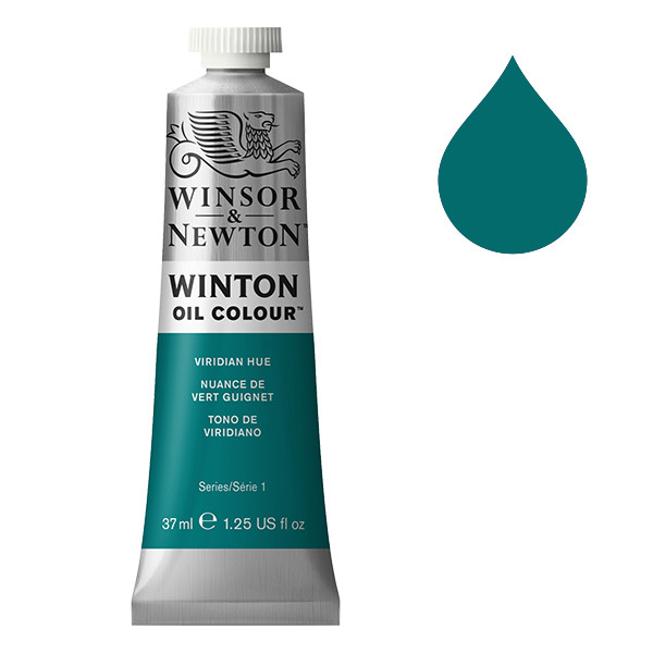 Winsor & Newton Winton peinture à l'huile (37ml) - 696 nuance de vert Guignet 410293 - 1
