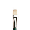 Winsor & Newton Winton pinceau brosse plate courte pour peinture à l'huile (numéro 10) 410443 - 1