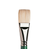 Winsor & Newton Winton pinceau brosse plate courte pour peinture à l'huile (numéro 14) 410445 - 1