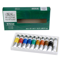 Winsor & Newton Winton tubes de peinture à l'huile 21 ml (10 pièces) 410359