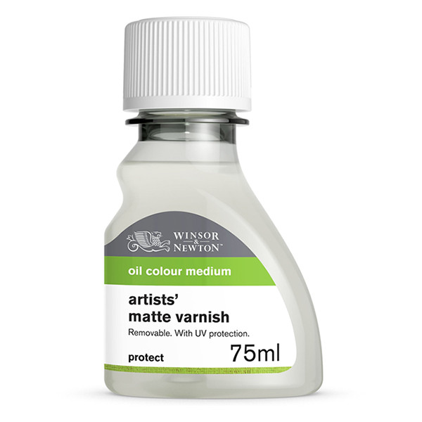 Winsor & Newton vernis mat pour peinture à l'huile (75 ml) 410391 - 1