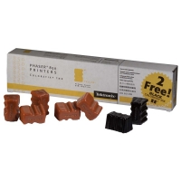 Xerox 016182700 colorstix 5 x  jaune + 2 x noir (d'origine) 046584