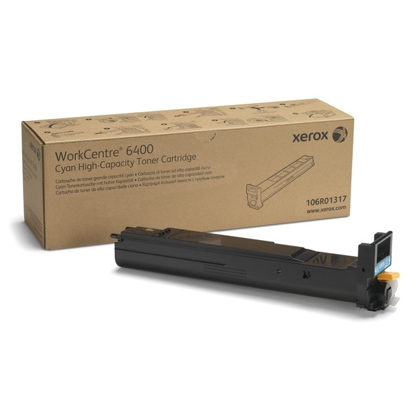 Xerox 106R01317 toner cyan haute capacité (d'origine) 047486 - 1