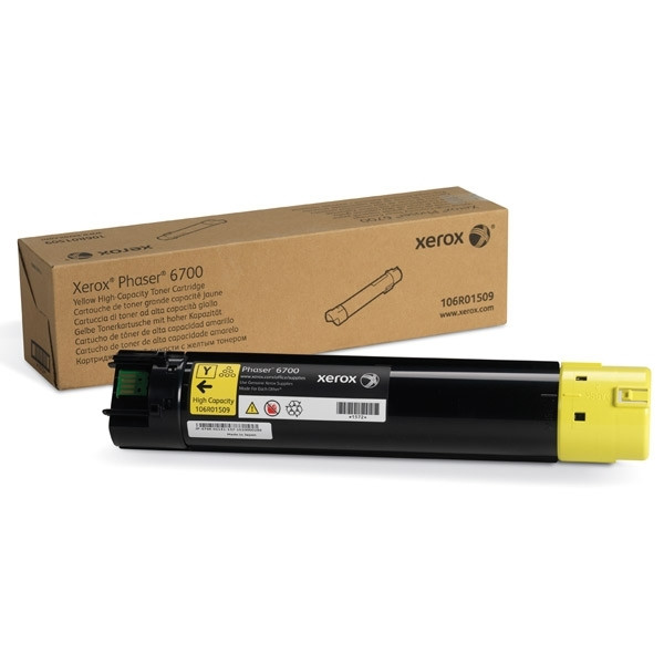 Xerox 106R01509 toner haute capacité (d'origine) - jaune 047686 - 1