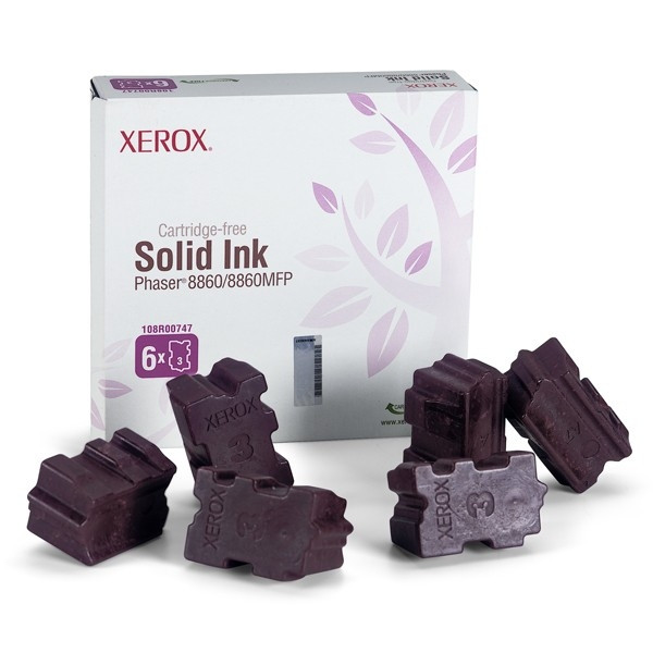 Xerox 108R00747 encre solide magenta 6 pièces (d'origine) 047370 - 1