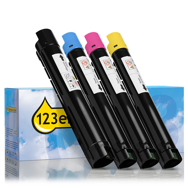 Xerox offre : 006R01824, 25, 26, 27 noir + 3 couleurs (marque 123encre) 131983 - 1
