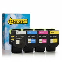 Xerox offre : 006R04356, 57, 58, 59 (marque 123encres) - noir + 3 couleurs 130820