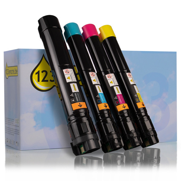 Xerox offre : 106R01569, 1566, 1567, 1568 (marque 123encre) - noir + 3 couleurs 130804 - 1