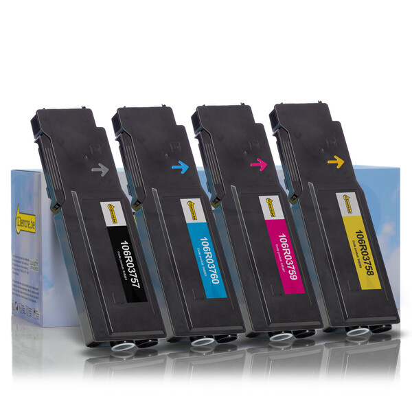 Xerox offre : 106R03757, 3758, 3759, 3760 noir + 3 couleurs (marque 123encre) 130808 - 1