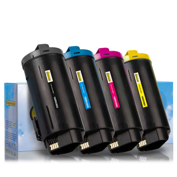 Xerox offre : 106R03859, 3860, 3861, 3862 (marque 123encre) - noir + 3 couleurs 130814 - 1