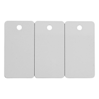 Zebra 104523-020 cartes PVC (500 pièces) - blanc 141572