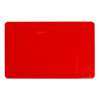 Zebra 104523-130 cartes PVC (500 pièces) - rouge 141578