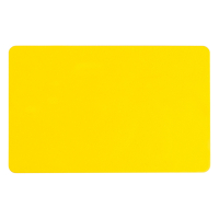 Zebra 104523-131 cartes PVC (500 pièces) - jaune 141580