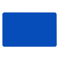 Zebra 104523-134 cartes PVC (500 pièces) - bleu 141584