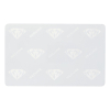 Zebra 104524-121 cartes composites (500 pièces) - blanc 141604 - 1