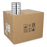 Zebra 1600 ruban de cire (01600BK08345) 83 mm x 450 m (18 rubans) 144540