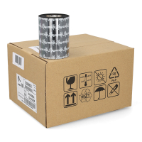 Zebra 2300 ruban de cire (02300BK08330) 83 mm x 300 m (12 rubans) 144568