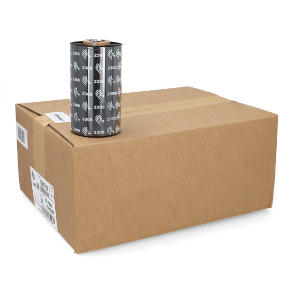 Zebra 2300 ruban de cire (02300GT11030) 110 mm x 300 m (12 rubans) 141461 - 1