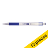 Offre : 12x Zebra F-301 stylo à bille - bleu 423807 - 1