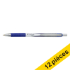 Offre : 12x Zebra Z-Grip Flight stylo à bille - bleu 423817 - 1