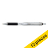 Offre : 12x Zebra Z-Grip Flight stylo à bille - noir 423818 - 1