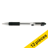 Offre : 12x Zebra Z-Grip stylo à bille - noir 423815 - 1