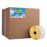 Zebra Z-Select 2000D étiquettes (3007209-T) 57 x 76 mm (12 rouleaux) marque 123encre 140021