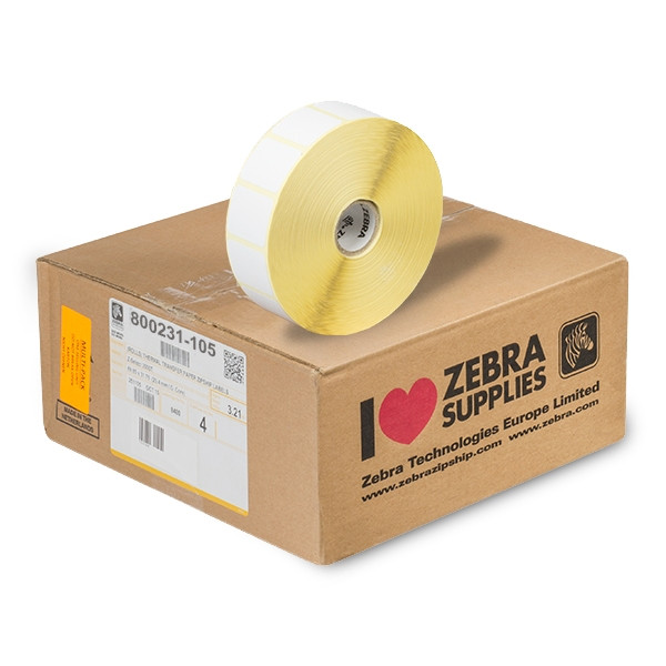 Zebra Z-Select 2000D étiquettes (800261-105) 32 x 25 mm (12 rouleaux) 140010 - 1