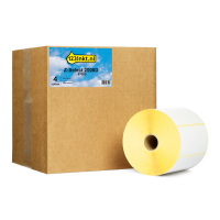 Zebra Z-Select 2000D étiquettes (87000) 100 x 50 mm (4 rouleaux) marque 123encre 140029