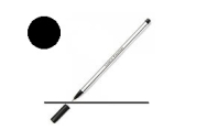 Feutres fins épais (0,7 mm et plus)