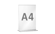 Porte-brochures A4 sur pied