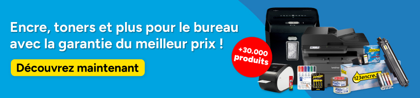 Encre, toners et plus pour le bureau Encre, toners et plus pour le bureau